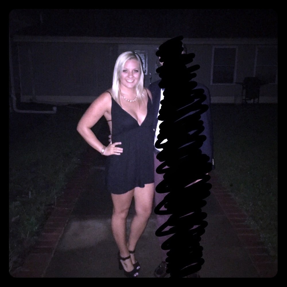 Tobi Black Cocktail Dress